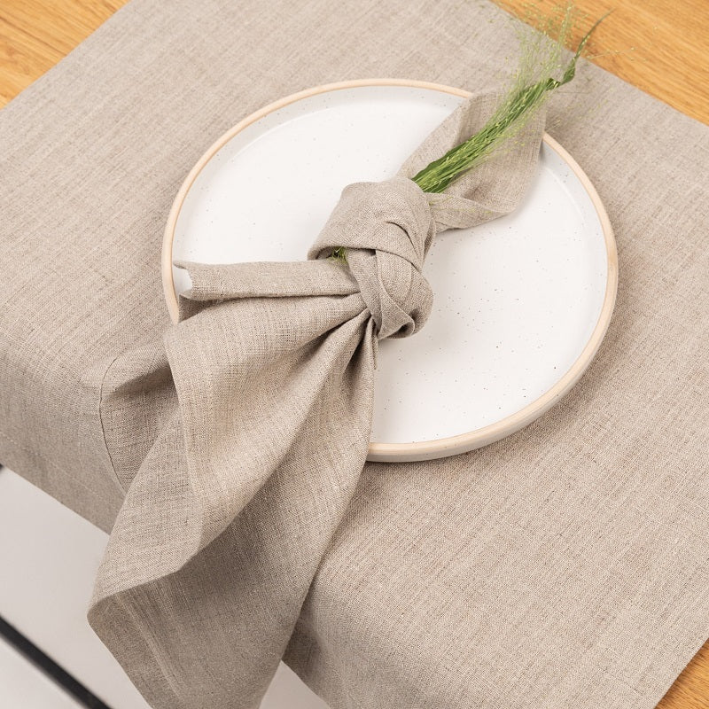 Linen napkins, set of 2 | natural