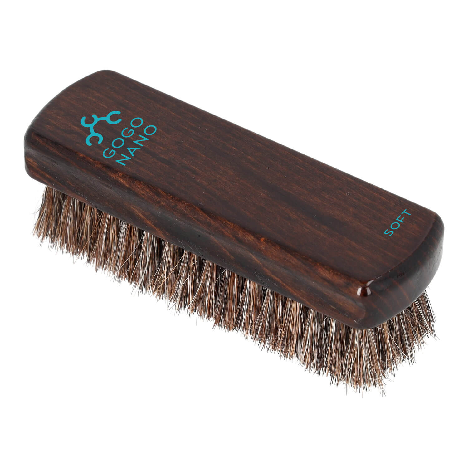 Natural Horsehair Shoe Brush