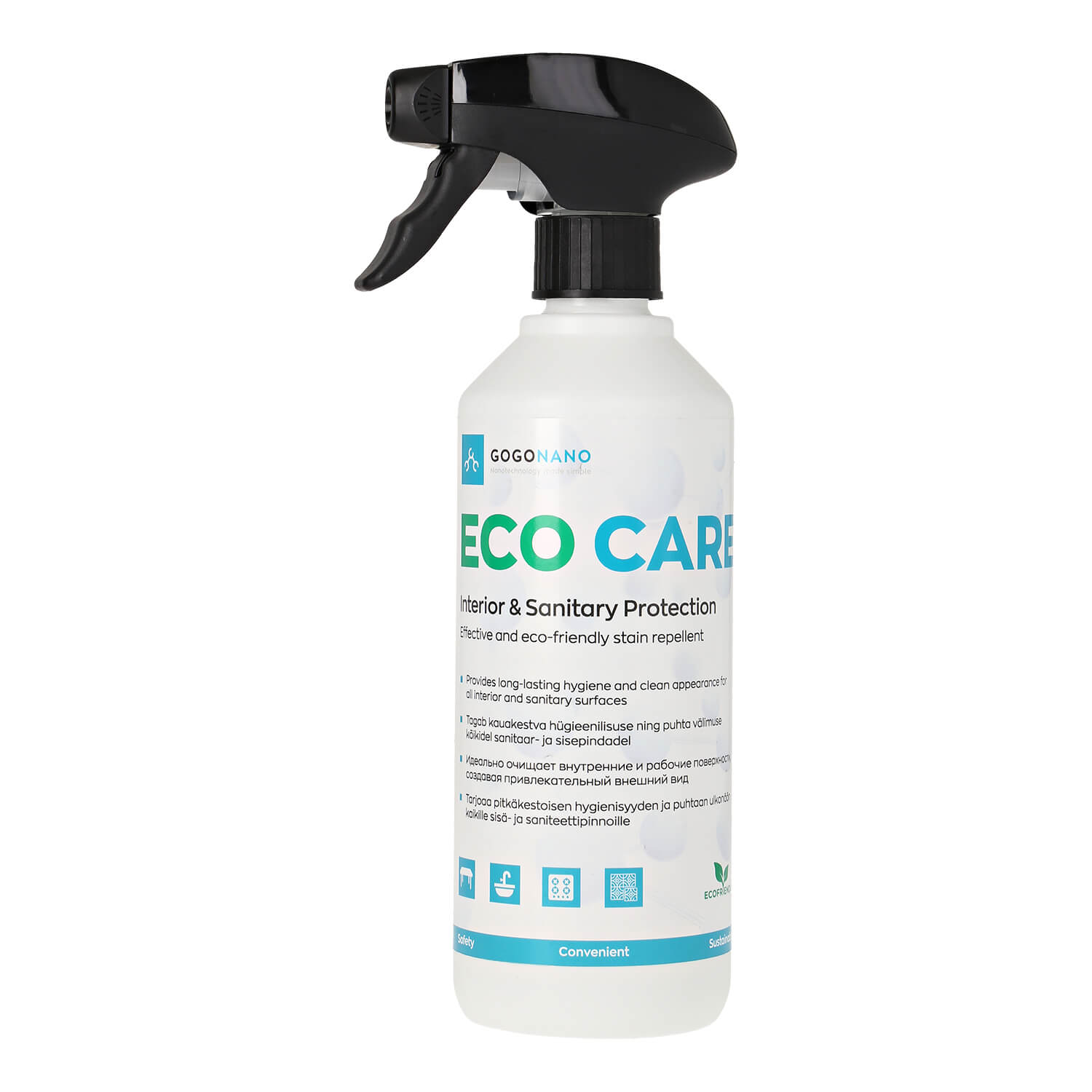 GoGoNano Interior & Sanitary Protector EcoCare, 500ml