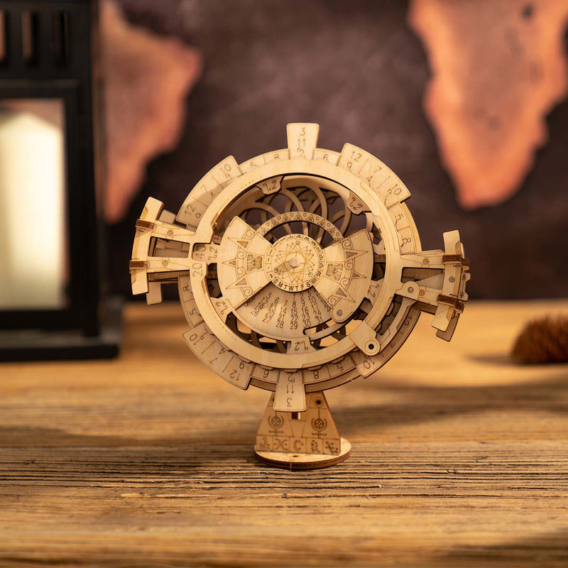ROKR Perpetual Calendar 3D Wooden Puzzle