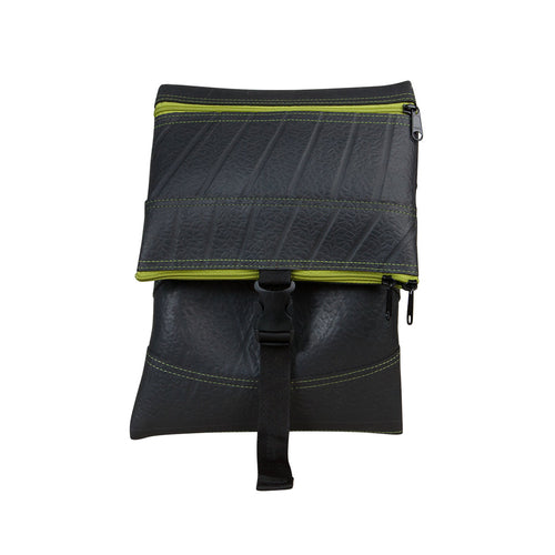 Jen Foldover Recycled Rubber Vegan Crossbody Bag (6 Colours Available)