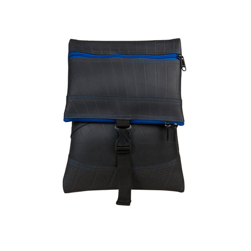Jen Foldover Recycled Rubber Vegan Crossbody Bag (6 Colours Available)