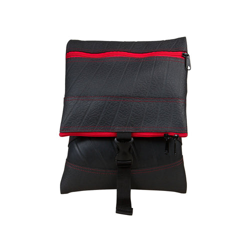 Jen Foldover Recycled Rubber Vegan Crossbody Bag (6 Colours Available)