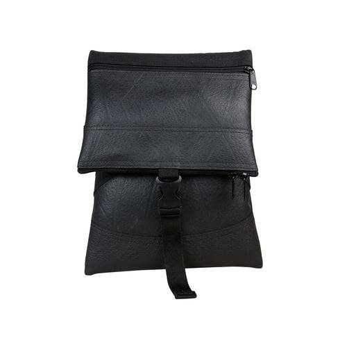 Jen Foldover Recycled Rubber Vegan Crossbody Bag (6 Colours Available)