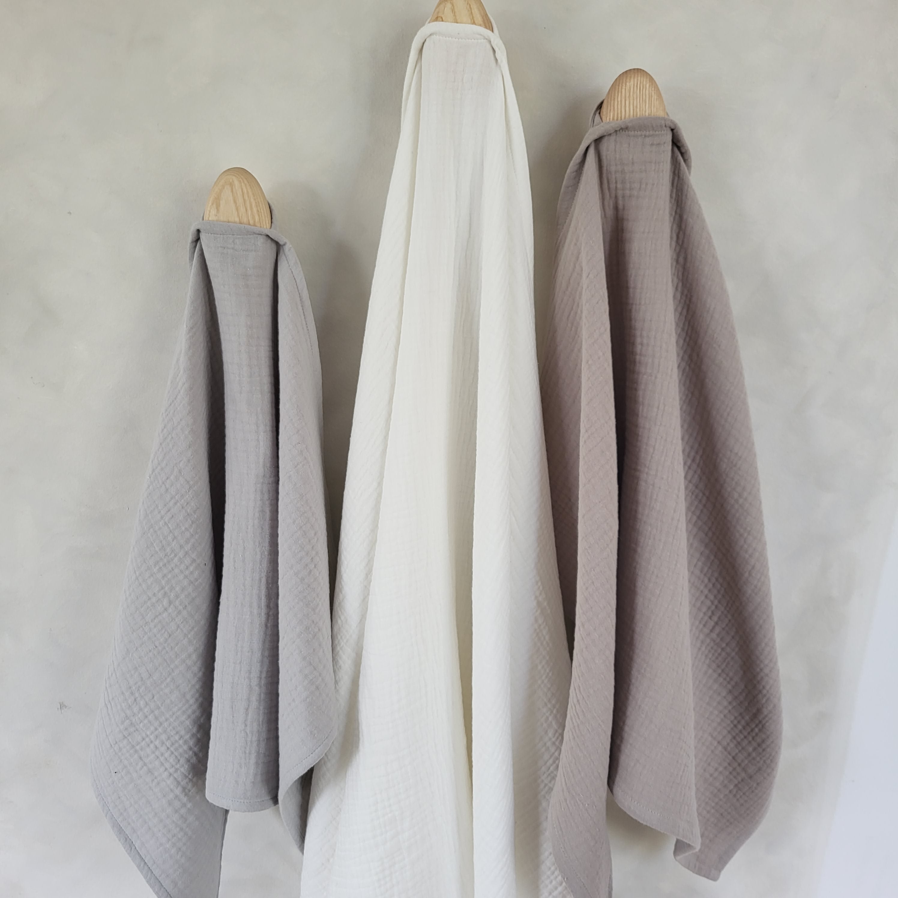 Cotton bathroom towel I Muslin soft bath towel