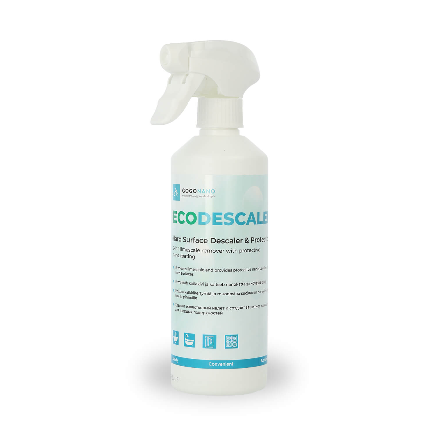 Limescale Remover with Nano Coating, 500 ml