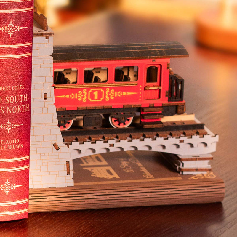 Rolife Century Train DIY Book Nook